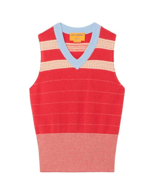 Collegiate Stripe Vest