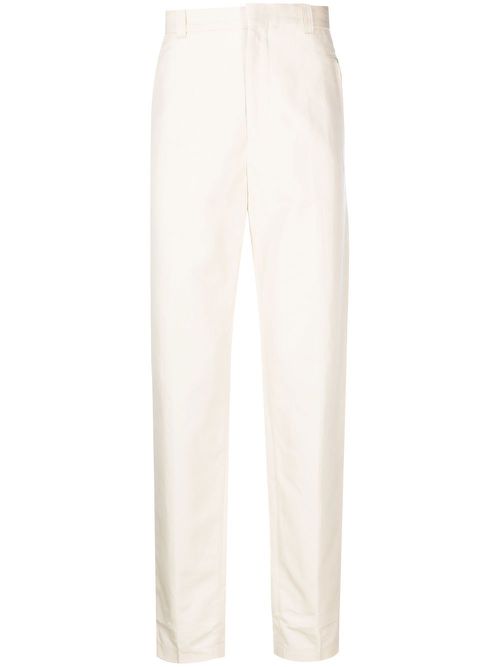 P-Hann straight-leg trousers - Neutrals