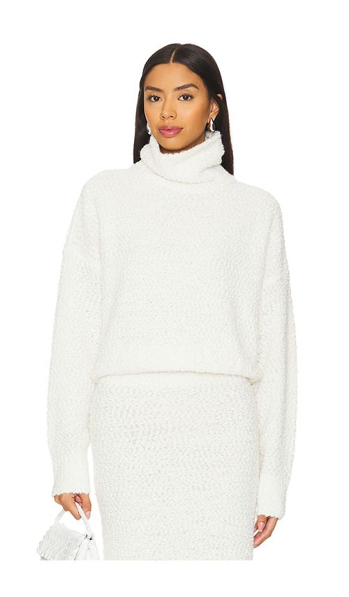 LPA Evan Turtleneck Sweater in Winter White.  XS also in