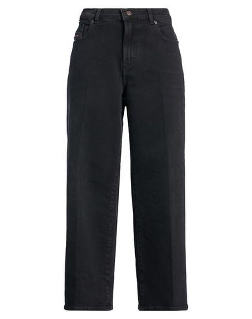 Woman Jeans Black Size 24W