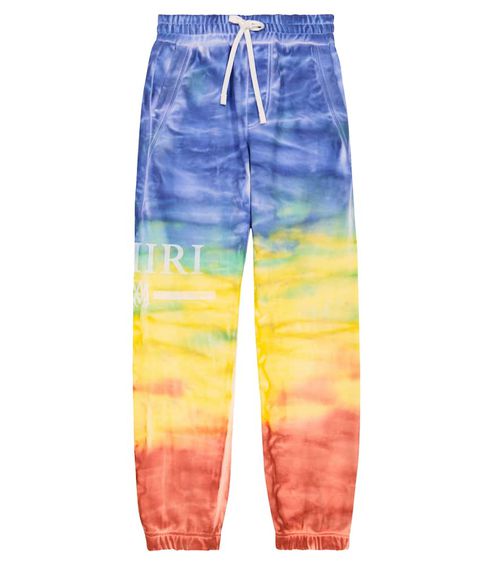 Amiri Kids Tie-dye cotton sweatpants