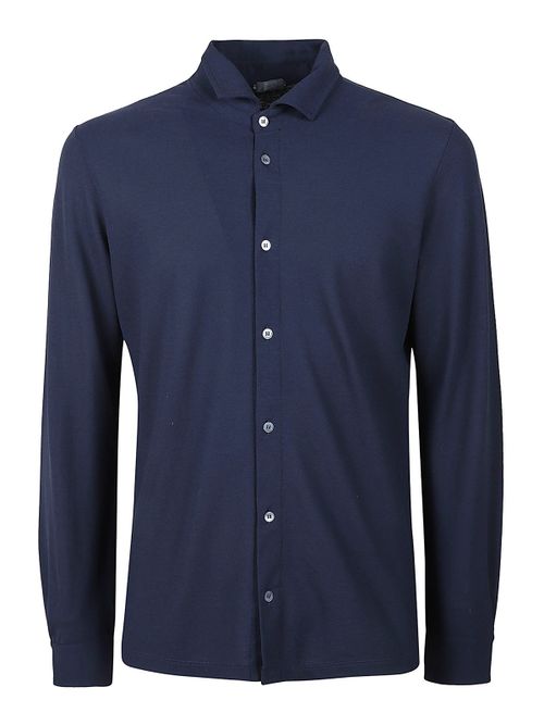 Cotton blue shirt
