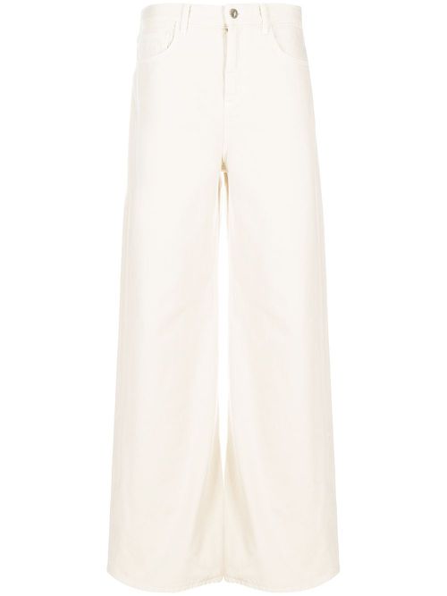 Mid-rise jeans - White