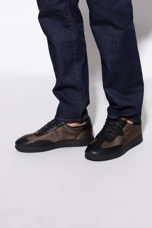 Sports Shoes With Logo, Men's, Brown
