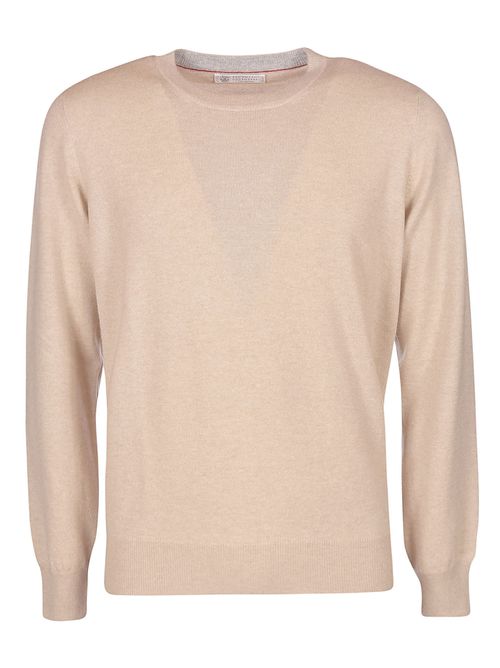 Pure Cashmere Crew-neck Sweater