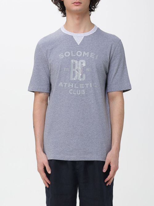 Polo Shirt Men color Grey