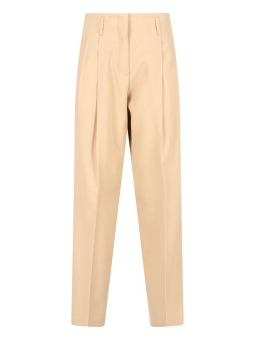 Virgin Wool Tailored Trousers for Women