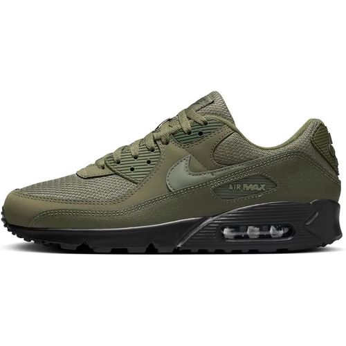 Nike Unisex Air Max 90 Men’s Trainers Medium Olive/Black/Cargo Khaki - Green