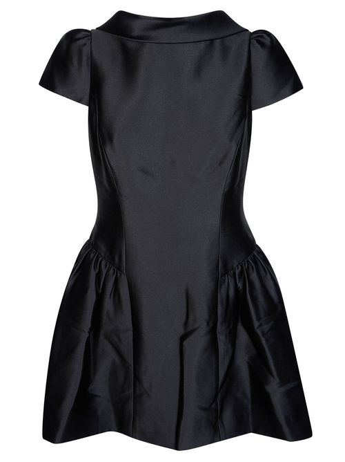 Elegant Mini Taffeta Dress for Women
