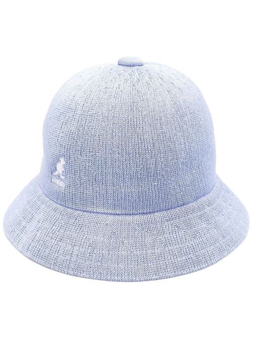 Embroidered-logo bucket hat