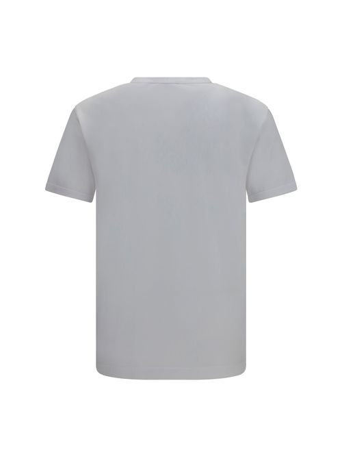 Crew Neck Cotton T-Shirt — White