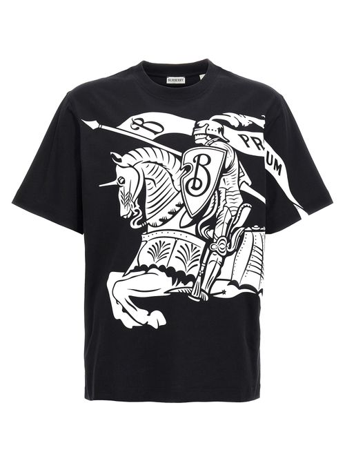 EKD Print Cotton T-Shirt — Black