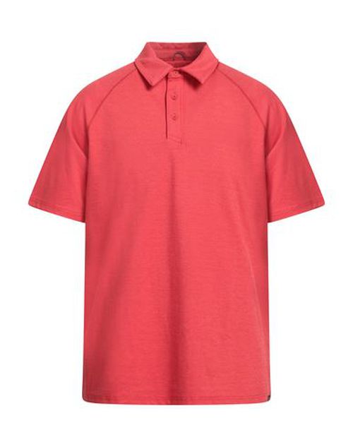 Man Polo shirt Red Size S Polyamide, Viscose, Elastane