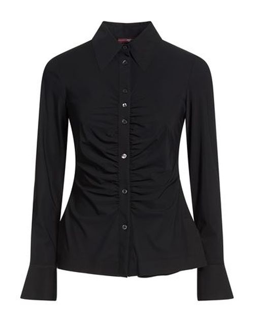 Satisfy Woman Shirt Black Size 12 Nylon, Elastane