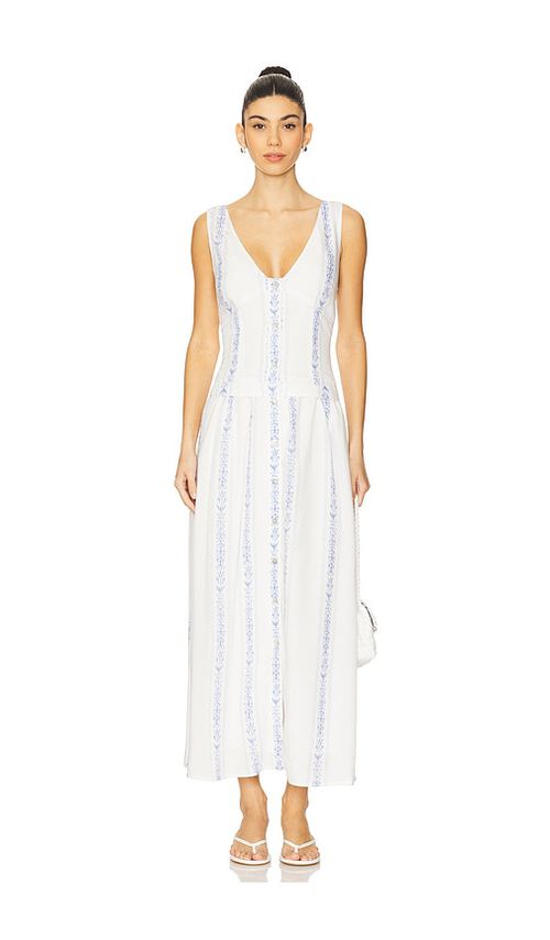Sancia MAXIKLEID DRESS in White. Größe XS. Also in L, M