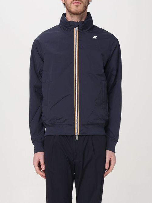Jacket K-WAY Men color Blue