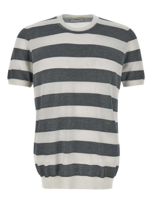 Kangra striped T-shirt - White
