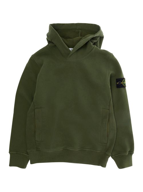 Cotton Hoodie — Green
