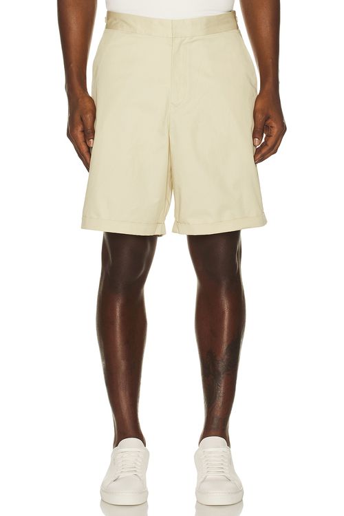Fred Perry Twill Shorts in Oatmeal - Cream. 32 also