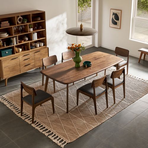 Walnut Wooden Dining Table