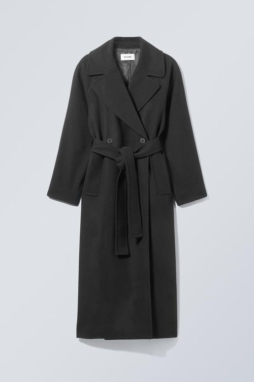 Kia Oversized Wool Blend Coat