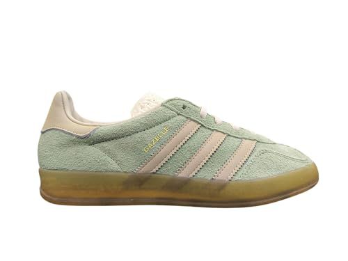 Adidas Gazelle Indoor Womens Shoes, Sandy Pink/Cloud White/Gum