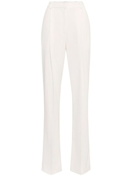 Crepe trousers - White