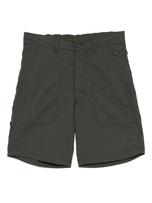 Logo-patch shorts - Grey