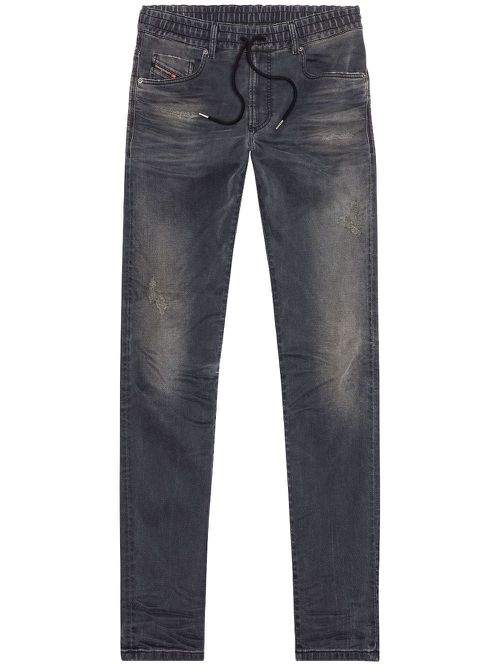Krooley mid-rise tapered jeans - Black