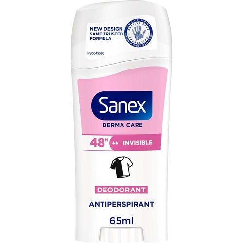 Sanex Derma Care Invisible 48-Hour Antiperspirant Stick Deodorant Br