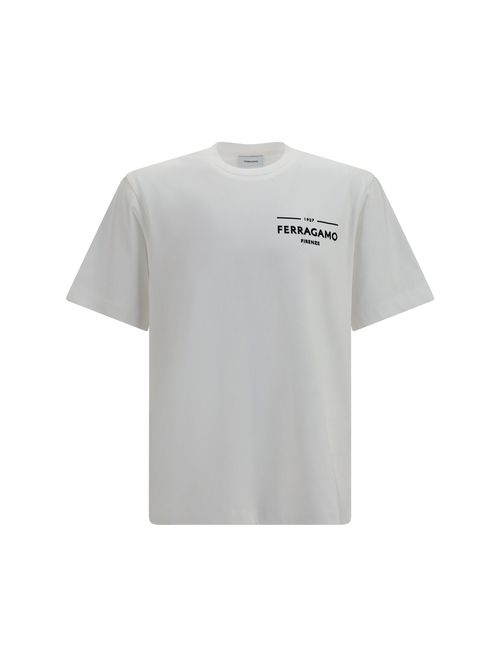 Logo-Embroidered Cotton T-Shirt — White