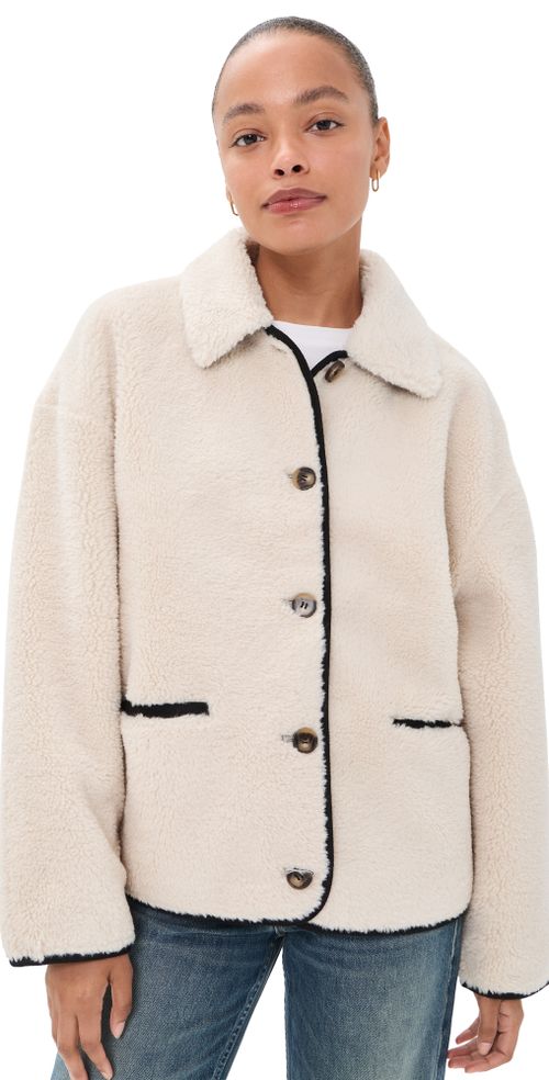 Anika Jacket Cream/Black