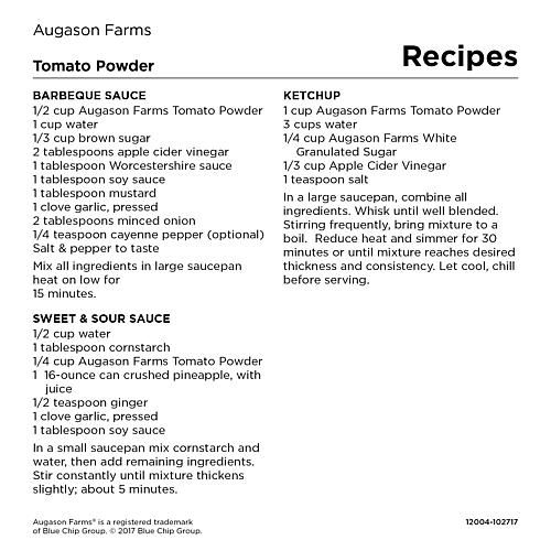Tomato Powder Soup and Stew Base