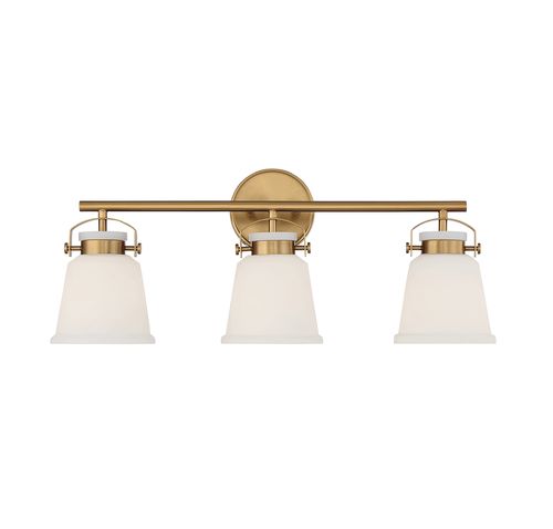Kaden 3-Light Bathroom Vanity Light in Warm Bra