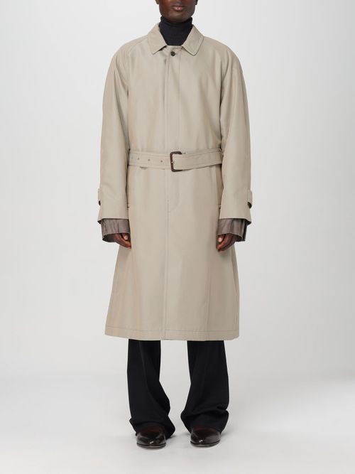 Trench Coat Men color Beige