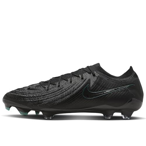 Nike Phantom GX 2 Elite FG Low-Top Soccer Cleats (FJ2559-002, Black/Deep Jungle/Black)