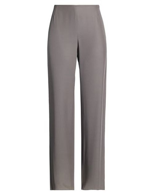 Woman Pants Grey Size 12 Acetate, Silk
