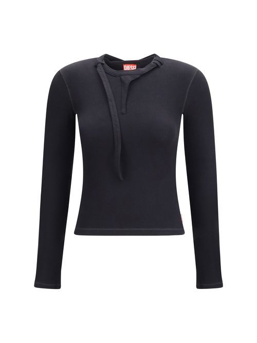 T Iara Long-Sleeved Top — Black