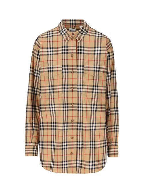 Checked Buttoned Shirt