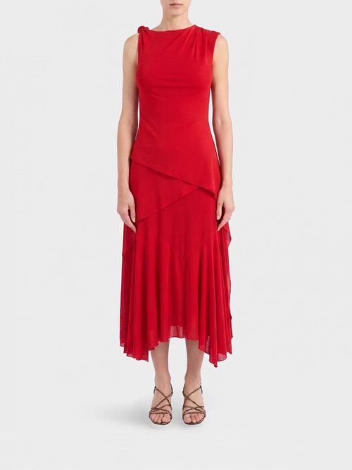 Dress Woman color Red