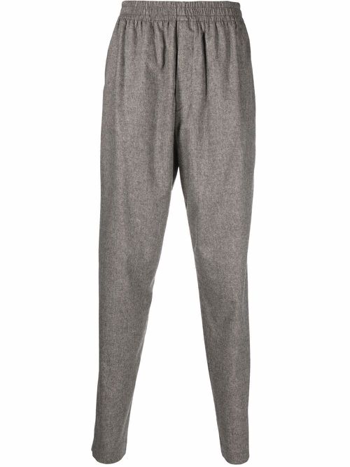 Elasticated track pants - Grey