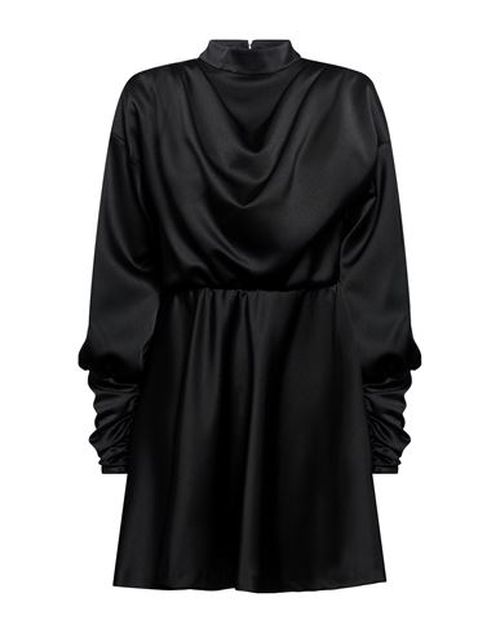 Woman Mini dress Black Size S PES