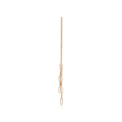 18K Rose Gold Single Earring