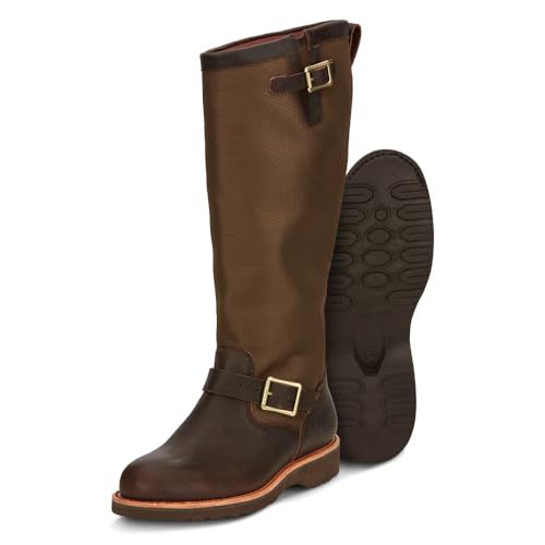 Chippewa Men's Brome 17" Waterproof Pull-On Snake Work Boots
