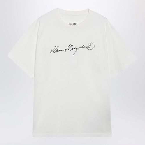Men's MM6-Style Graphic T-Shirt