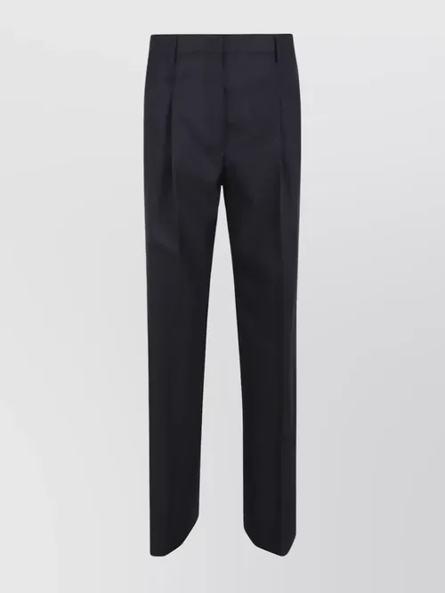Dries Van Noten - straight leg trousers with pleats and pocket