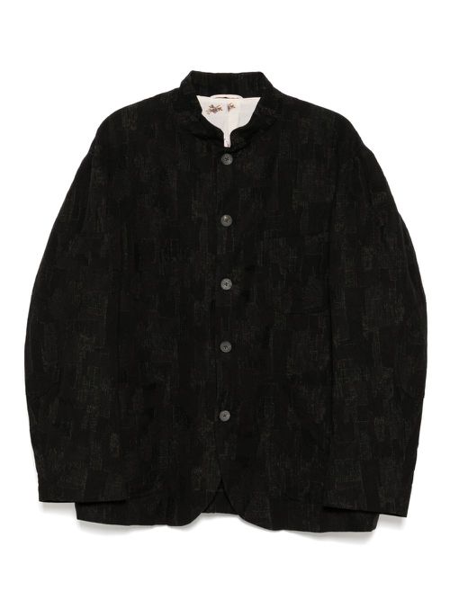 CALMLENCE single-breasted blazer - Black