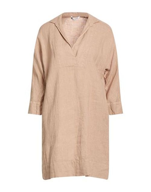 Woman Mini dress Sand Size 6 Linen