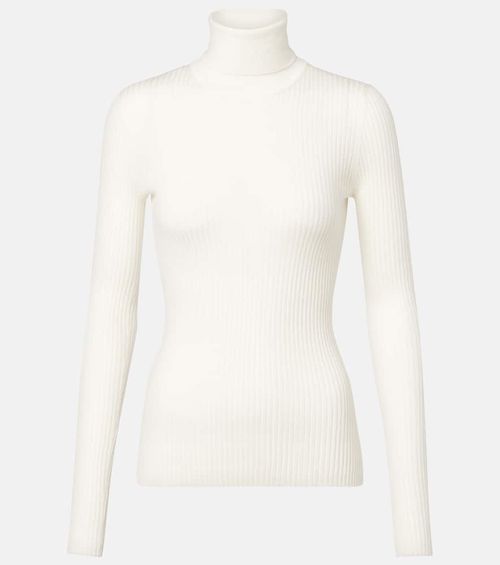 Cashmere and silk turtleneck sweater