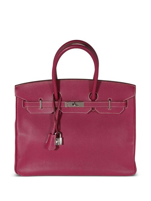 2011 pre-owned Birkin 25 handbag - Purple
